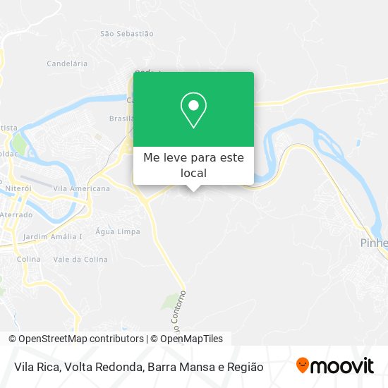 Vila Rica mapa