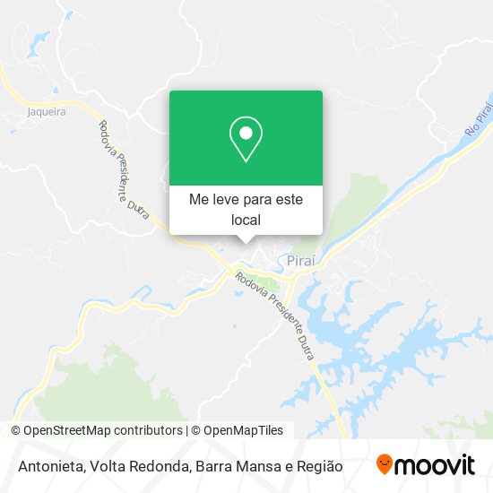 Antonieta mapa