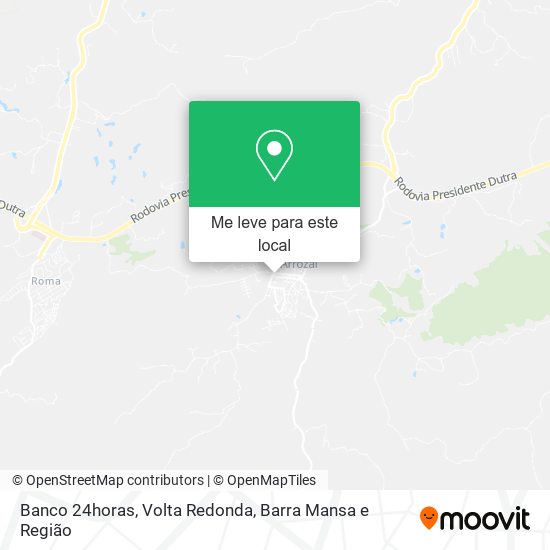 Banco 24horas mapa