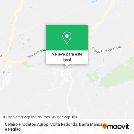 Celeiro Produtos Agrop mapa