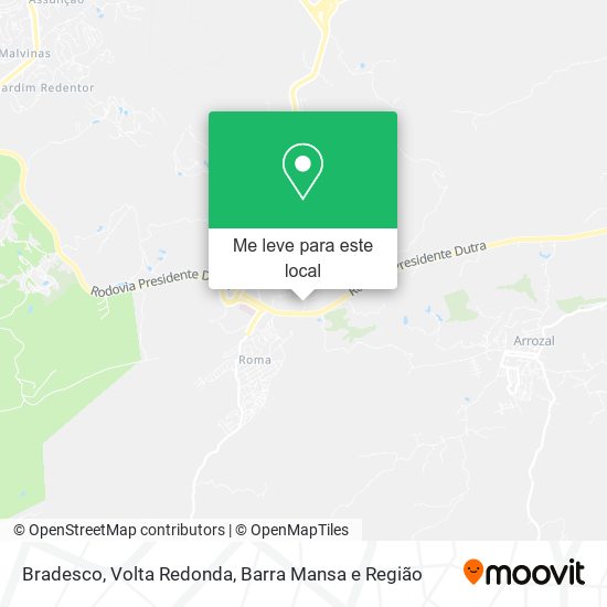 Bradesco mapa