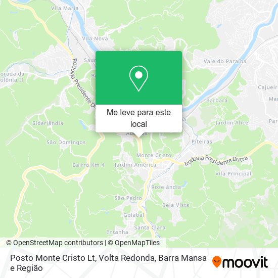 Posto Monte Cristo Lt mapa