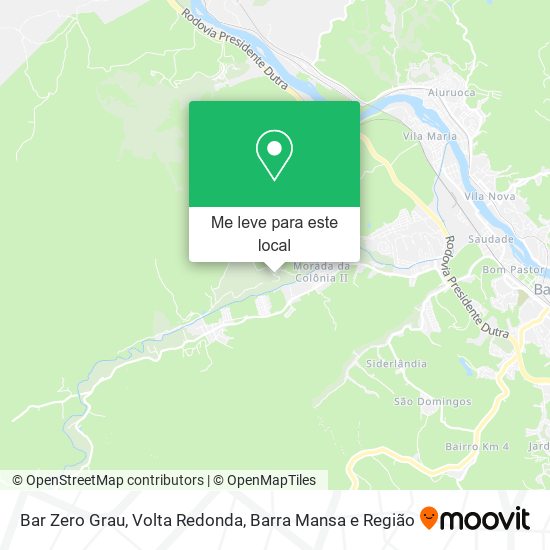 Bar Zero Grau mapa