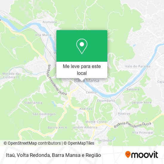 Itaú mapa