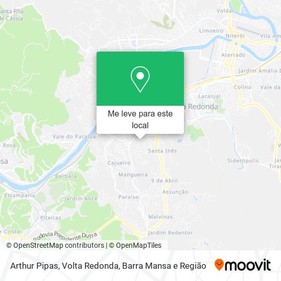 Arthur Pipas mapa