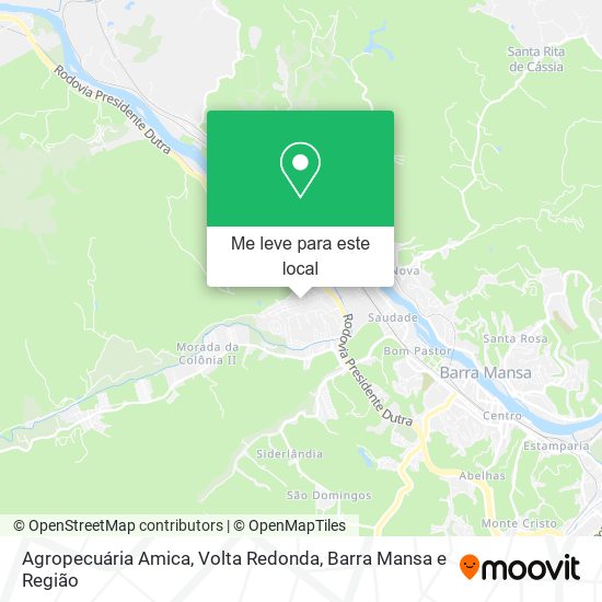 Agropecuária Amica mapa