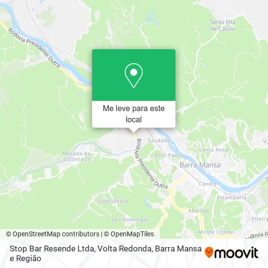 Stop Bar Resende Ltda mapa