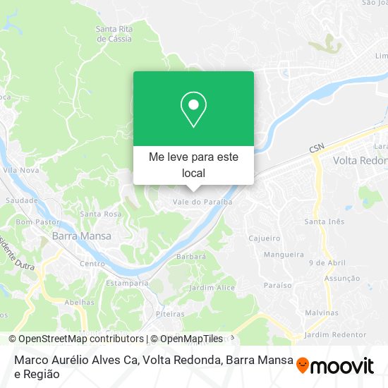 Marco Aurélio Alves Ca mapa
