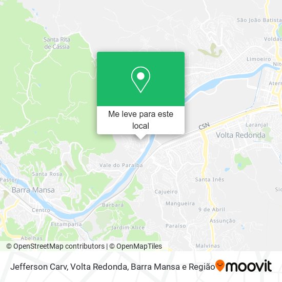 Jefferson Carv mapa