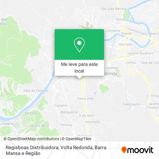 Regisboas Distribuidora mapa
