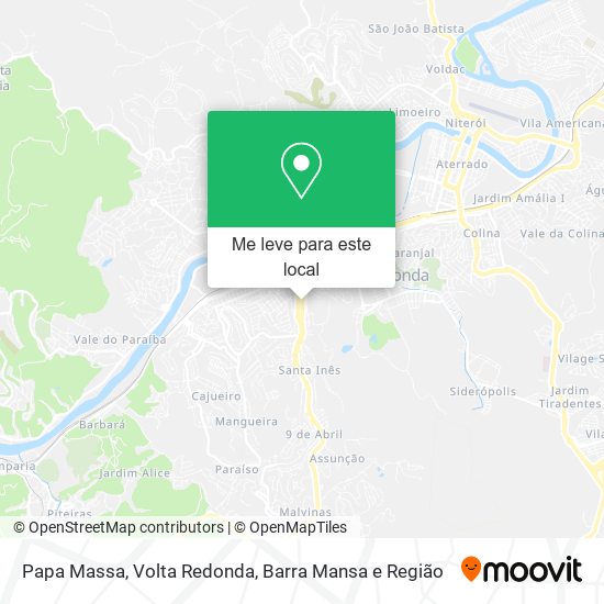 Papa Massa mapa