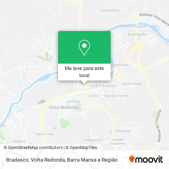 Bradesco mapa