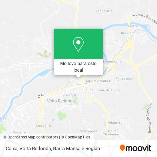 Caixa mapa