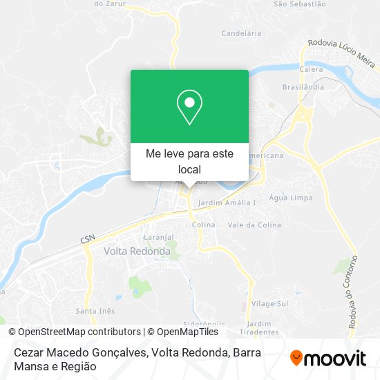 Cezar Macedo Gonçalves mapa