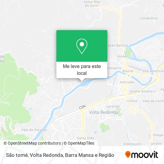 São tomé mapa