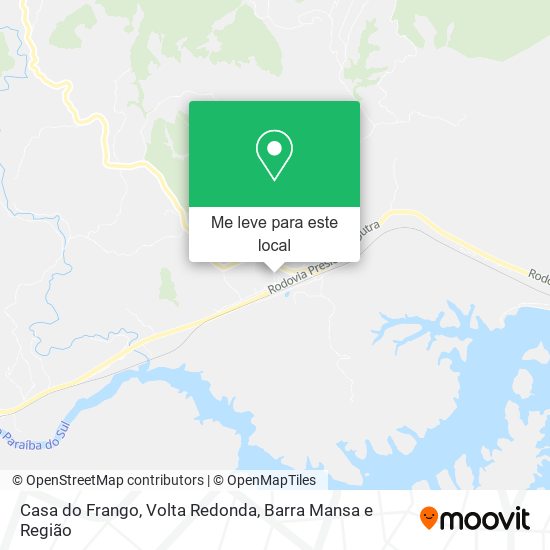 Casa do Frango mapa