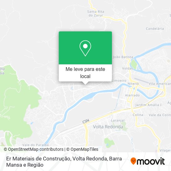Er Materiais de Construção mapa