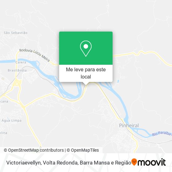 Victoriaevellyn mapa
