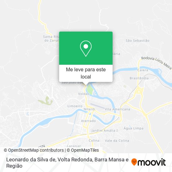 Leonardo da Silva de mapa