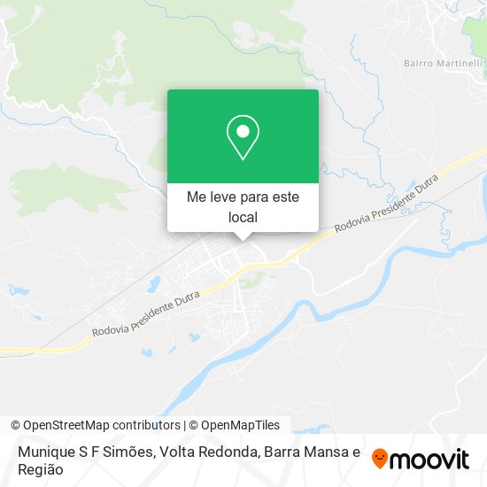 Munique S F Simões mapa
