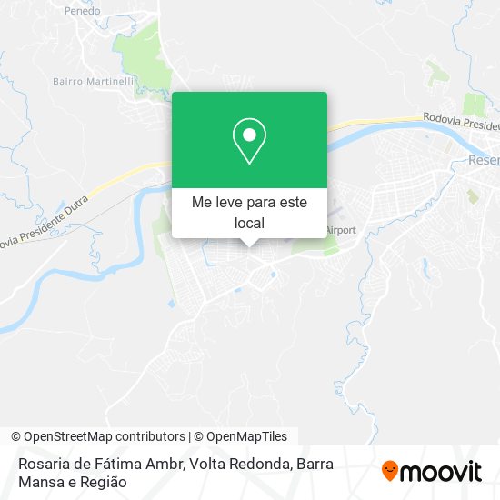 Rosaria de Fátima Ambr mapa