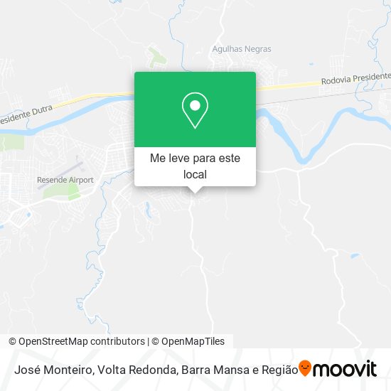 José Monteiro mapa