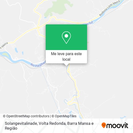 Solangevitalinade mapa