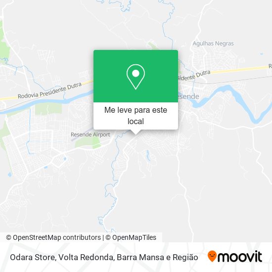 Odara Store mapa