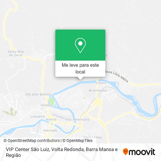 VIP Center São Luiz mapa