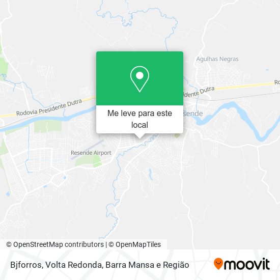 Bjforros mapa