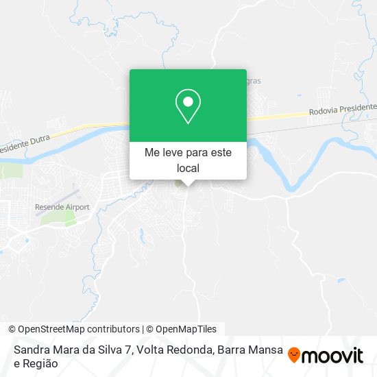 Sandra Mara da Silva 7 mapa