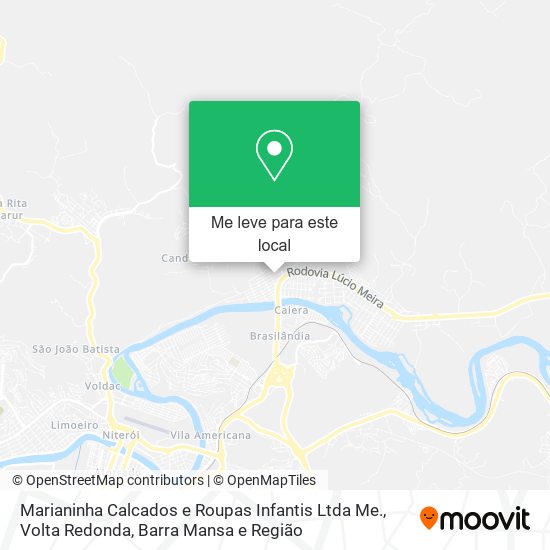 Marianinha Calcados e Roupas Infantis Ltda Me. mapa