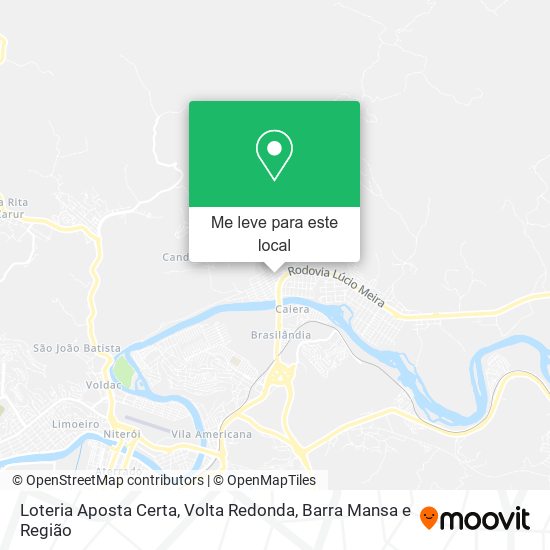 Loteria Aposta Certa mapa