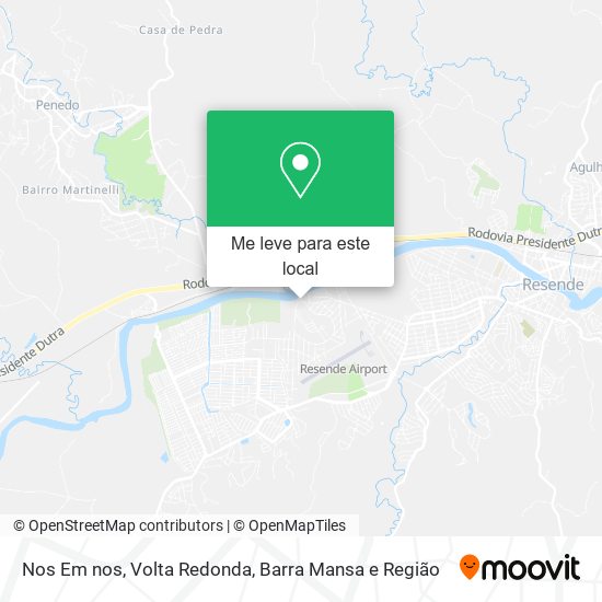 Nos Em nos mapa