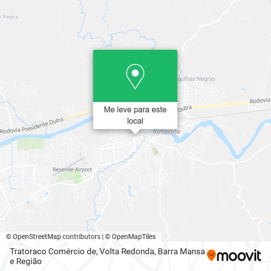 Tratoraco Comércio de mapa