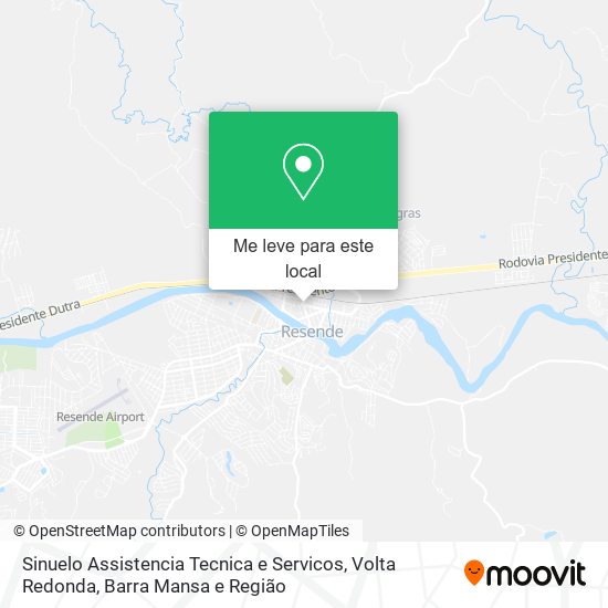 Sinuelo Assistencia Tecnica e Servicos mapa