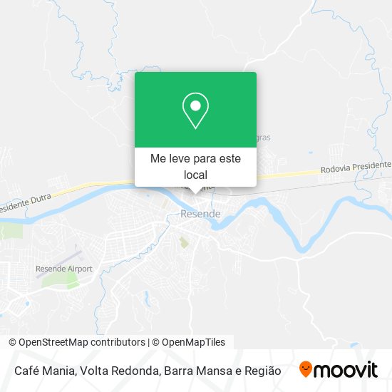 Café Mania mapa