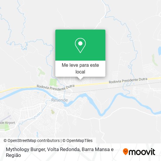 Mythology Burger mapa