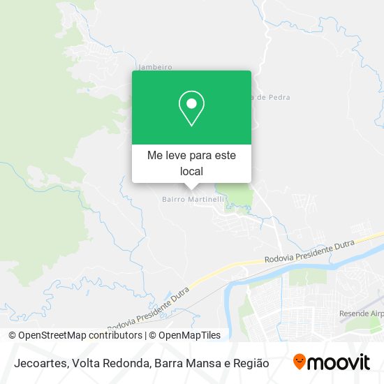 Jecoartes mapa