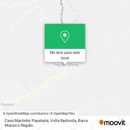 Casa Martinho Papelaria mapa