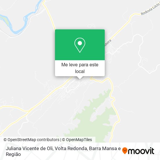 Juliana Vicente de Oli mapa