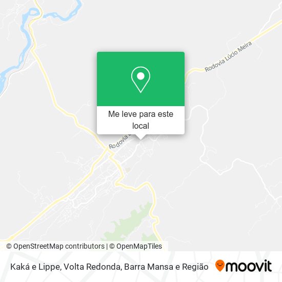 Kaká e Lippe mapa
