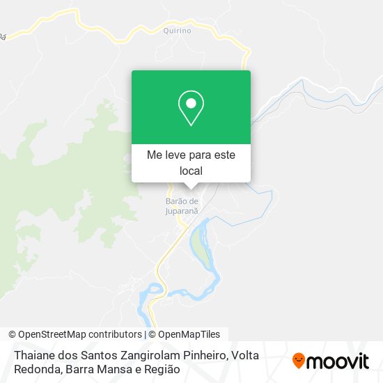 Thaiane dos Santos Zangirolam Pinheiro mapa