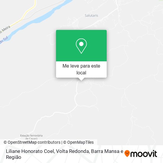 Liliane Honorato Coel mapa