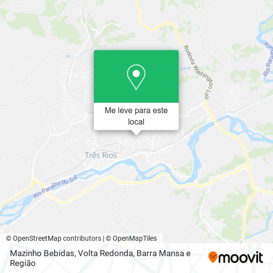 Mazinho Bebidas mapa