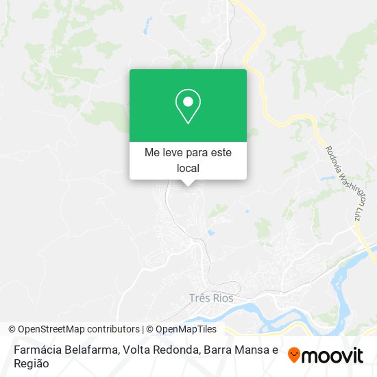 Farmácia Belafarma mapa