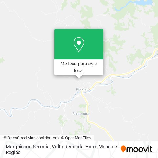 Marquinhos Serraria mapa
