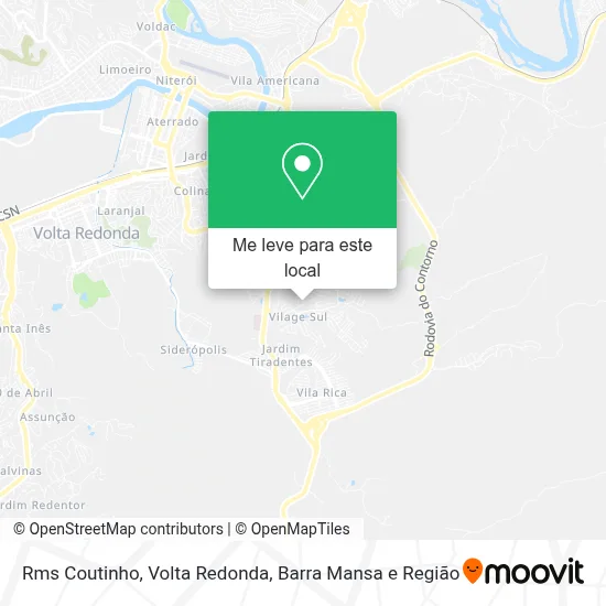 Rms Coutinho mapa
