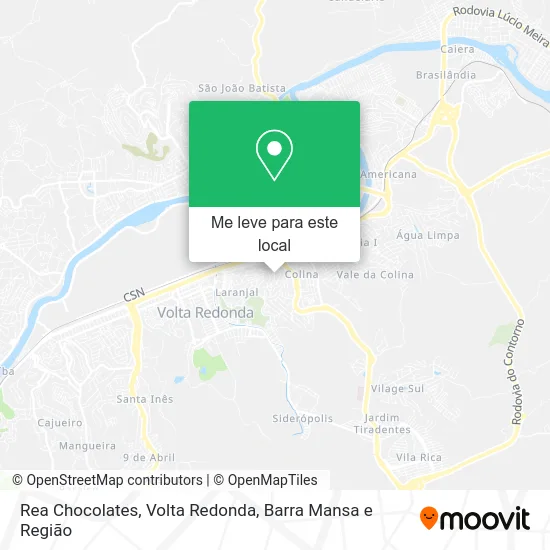 Rea Chocolates mapa