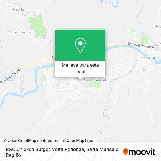 R&C Chicken Burger mapa